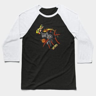 Fire Veins Slam Dunk Yeet Axolotl Basketball Kids Teens Sports Quote Baseball T-Shirt